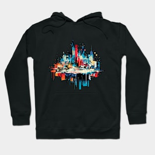 City Skylines Urbain World Fun Life Modern Challenge Hoodie